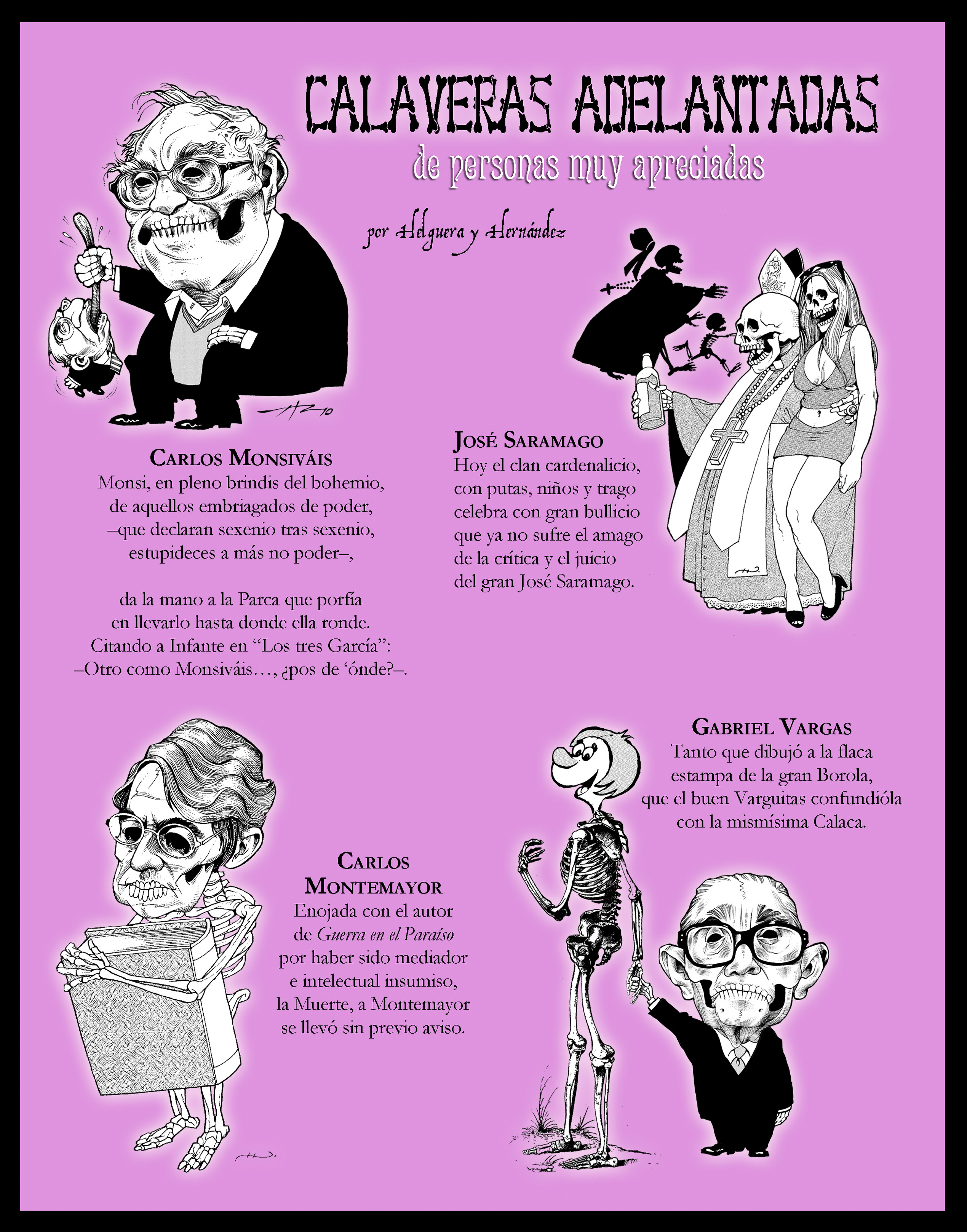 Calaveras adelantadas